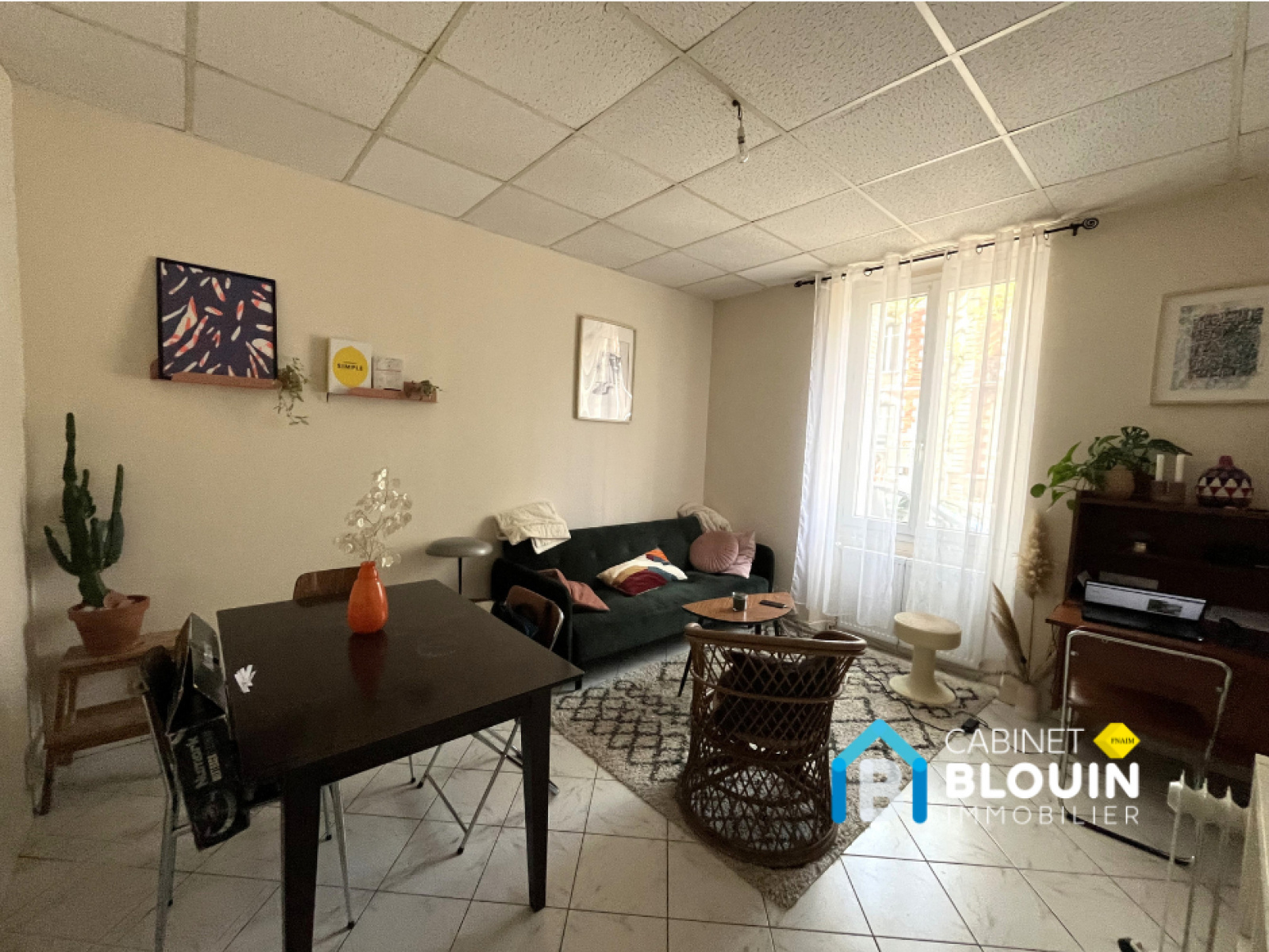 Vente Appartement 45m² 2 Pièces à Nantes (44100) - Blouin Immobilier