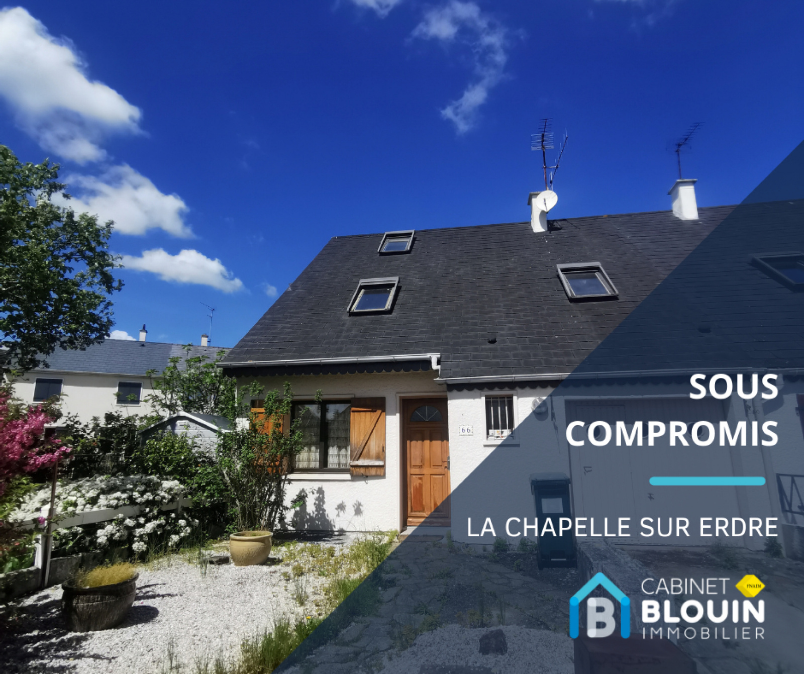 Vente Maison 97m² 6 Pièces à La Chapelle-sur-Erdre (44240) - Blouin Immobilier